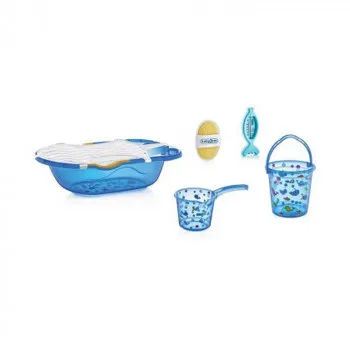 BABYJEM  SET ZA  KUPANJE 6 DELOVA BLUE 