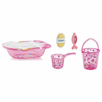 BABYJEM  SET ZA  KUPANJE 6 DELOVA PINK 