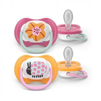 AVENT VARALICA STHR AIR 6-18M PINK/ORANGE 2KOM 