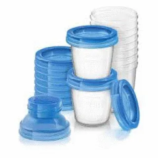 AVENT VIA SOLJE 180ML 5KOM SA POKLOPCIMA 1688