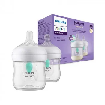 AVENT PLASTIČNA FLAŠICA NATURAL ANTIKOLIK RESPONSE 2KOM 125ML 