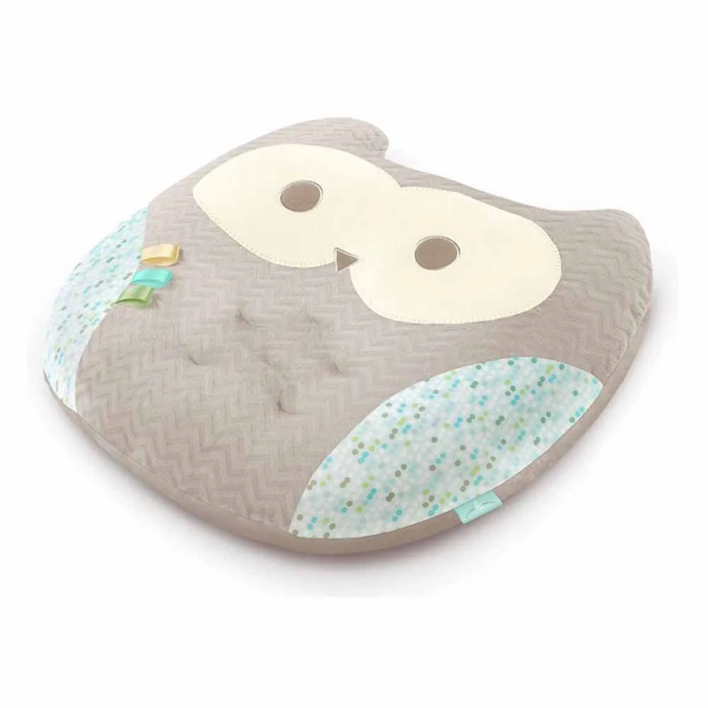 BRIGHT STARTS   JASTUK LOUNGE BUDDIES INFANT POSITIONER - IN OWL 10085 