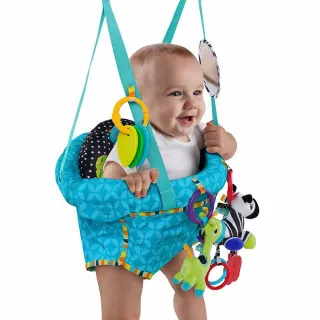 BRIGHT STARTS BOUNCE N SPRING DELUXE DOOR JUMPER 10410