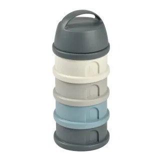 BEABA POSUDA ZA MLEKO U PRAHU/HRANU 4 KOM GREY/BLUE 