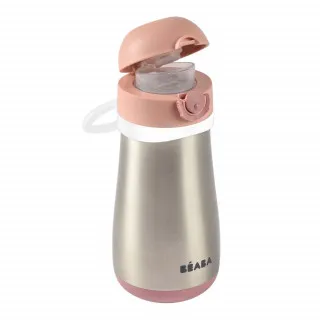 BEABA FLASICA OD NERDJAJUCEG 350ML OLD PINK 