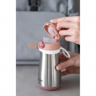 BEABA FLASICA OD NERDJAJUCEG 350ML OLD PINK 