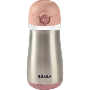 BEABA FLAŠICA OD NERĐAJUCEG 350ML OLD PINK 