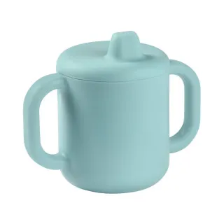 BEABA SILIKONSKA SOLJA ZA UCENJE 300 ML BLUE 