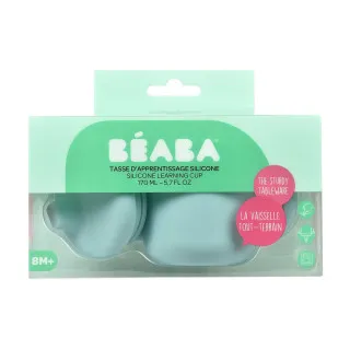 BEABA SILIKONSKA SOLJA ZA UCENJE 300 ML BLUE 