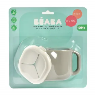 BEABA SILIKONSKA SOLJA ZA GRICKALICE VELVET GREY 