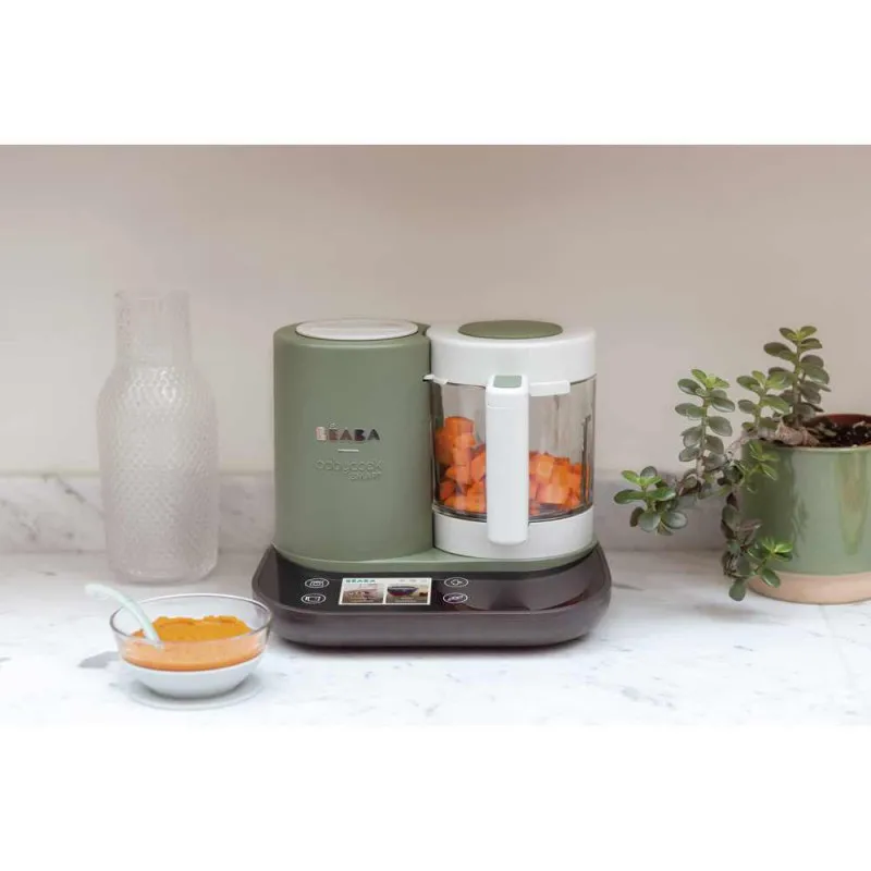 BEABA APARAT BABYCOOK SMART GREY GREEN 