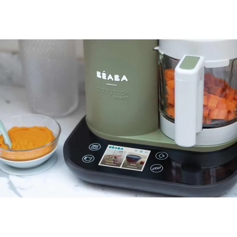 BEABA APARAT BABYCOOK SMART GREY GREEN 