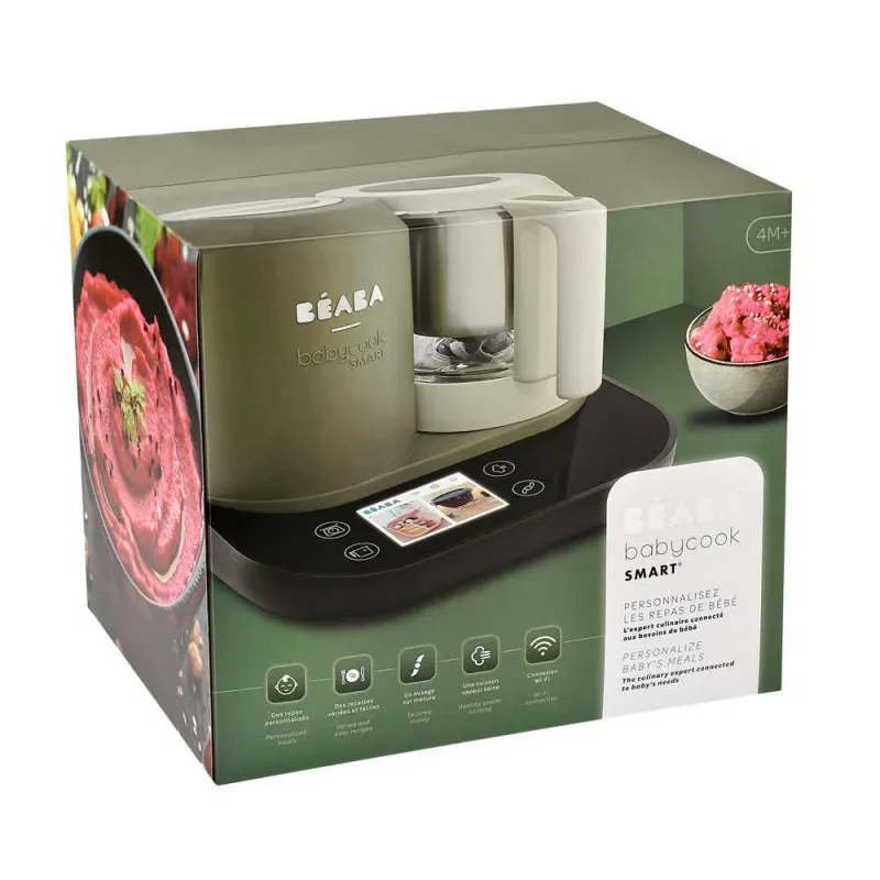 BEABA APARAT BABYCOOK SMART GREY GREEN 