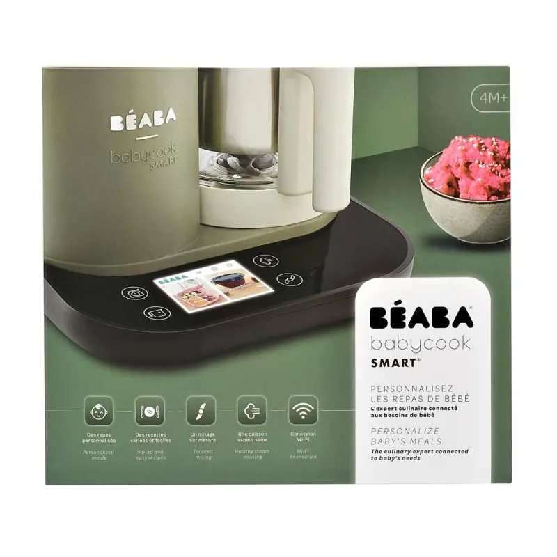 BEABA APARAT BABYCOOK SMART GREY GREEN 