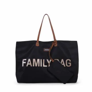 CHILDHOME FAMILY BAG CRNO ZLATNA