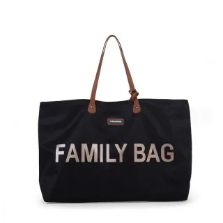 CHILDHOME FAMILY BAG CRNO ZLATNA