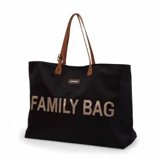 CHILDHOME FAMILY BAG CRNO ZLATNA