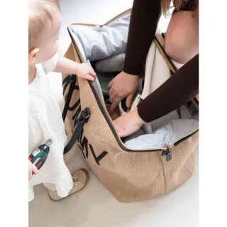 CHILDHOME MOMMY BAG RAFFIA-LOOK 