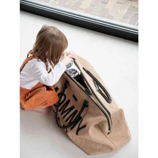 CHILDHOME MOMMY BAG RAFFIA-LOOK 