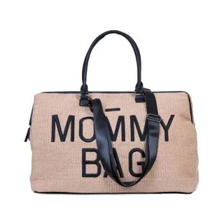 CHILDHOME MOMMY BAG RAFFIA-LOOK 
