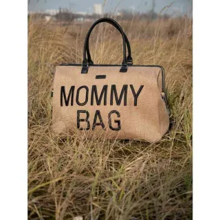 CHILDHOME MOMMY BAG RAFFIA-LOOK 