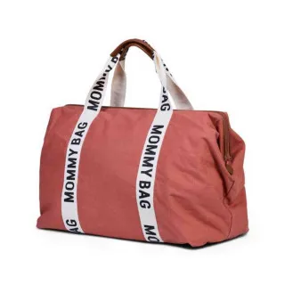 CHILDHOME MOMMY BAG SIGNATURE CANVAS TERRACOTTA