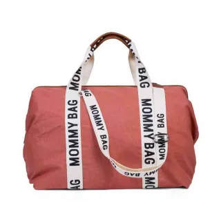 CHILDHOME MOMMY BAG SIGNATURE CANVAS TERRACOTTA