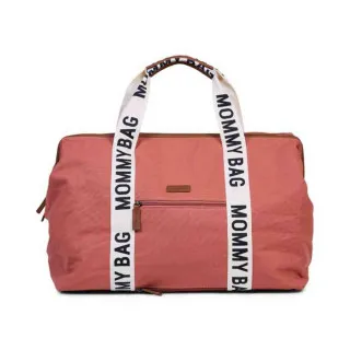 CHILDHOME MOMMY BAG SIGNATURE CANVAS TERRACOTTA