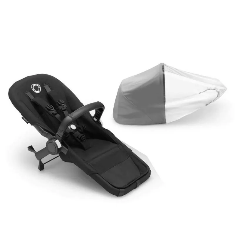 BUGABOO SEDISTE DONKEY 5 DUO EXTENSION COMPLETE MIDNIGHT BLACK