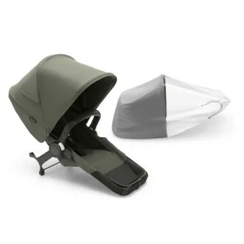 BUGABOO SEDIŠTE DONKEY 5 DUO EXTENSION COMPLETE FOREST GREEN-FOREST GREEN 