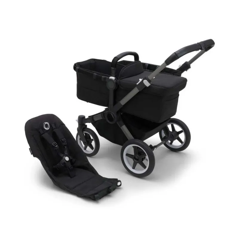 BUGABOO KOLICA DUO SISTEM DONKEY 5 BASE GRAPHITE/MIDNIGHT BLACK 