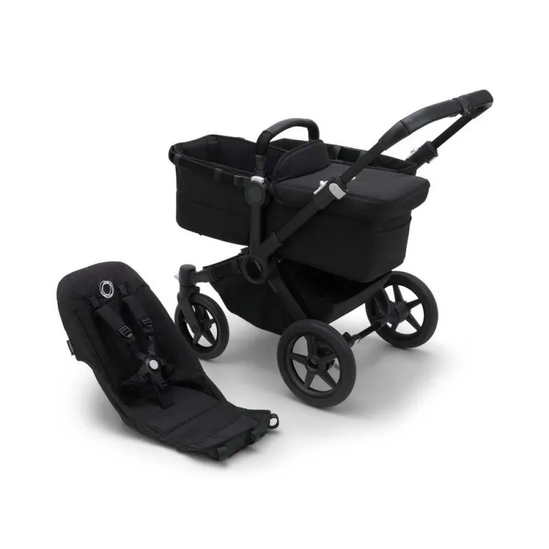 BUGABOO KOLICA DUO SISTEM DONKEY 5 BASE BLACK/MIDNIGHT BLACK