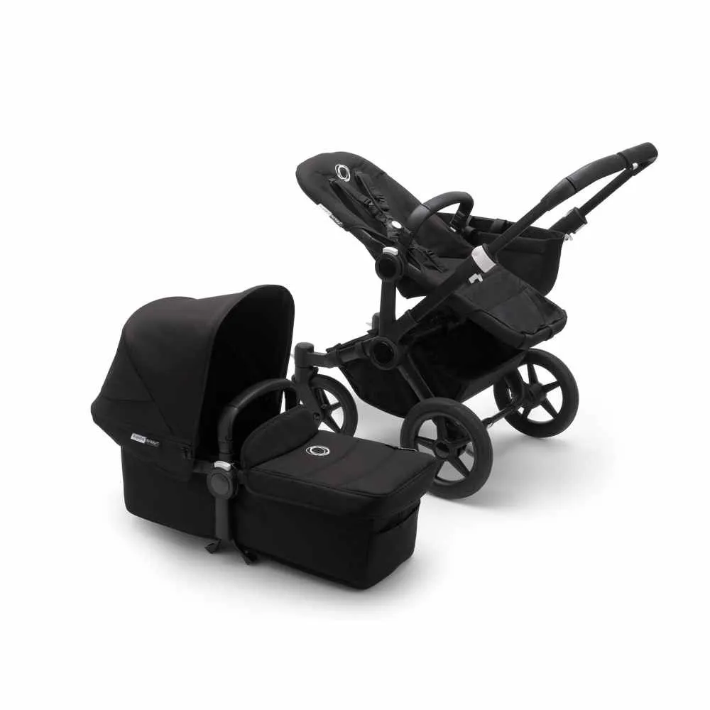 BUGABOO KOLICA DUO SISTEM DONKEY3  BLACK/BLACK 