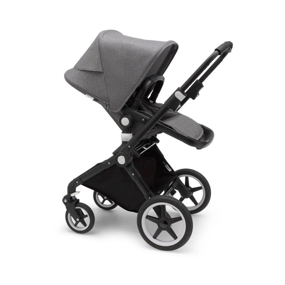 BUGABOO KOLICA DUO SISTEM LYNX COMPLETE BLACK/GREY MELANGE
