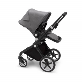 BUGABOO KOLICA DUO SISTEM LYNX COMPLETE BLACK/GREY MELANGE 