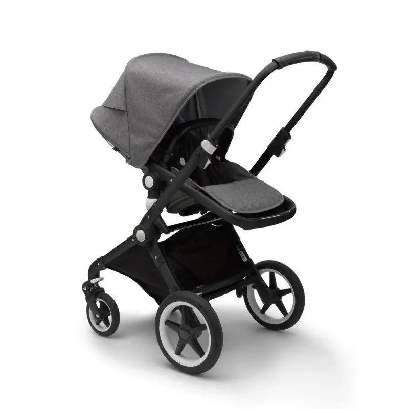 BUGABOO KOLICA DUO SISTEM LYNX COMPLETE BLACK/GREY MELANGE 