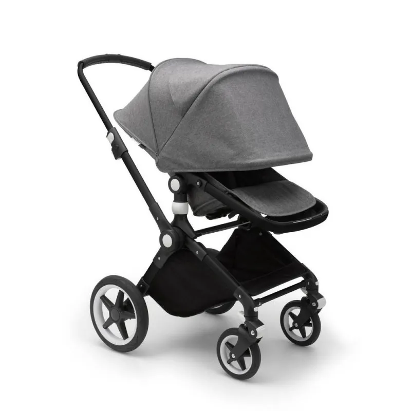 BUGABOO KOLICA DUO SISTEM LYNX COMPLETE BLACK/GREY MELANGE 