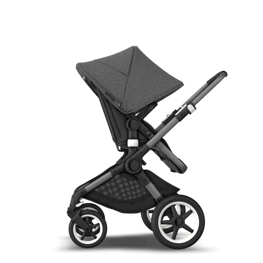 BUGABOO KOLICA DUO SISTEM FOX 3 COMPLETE GRAPHITE/GREY MELANG 