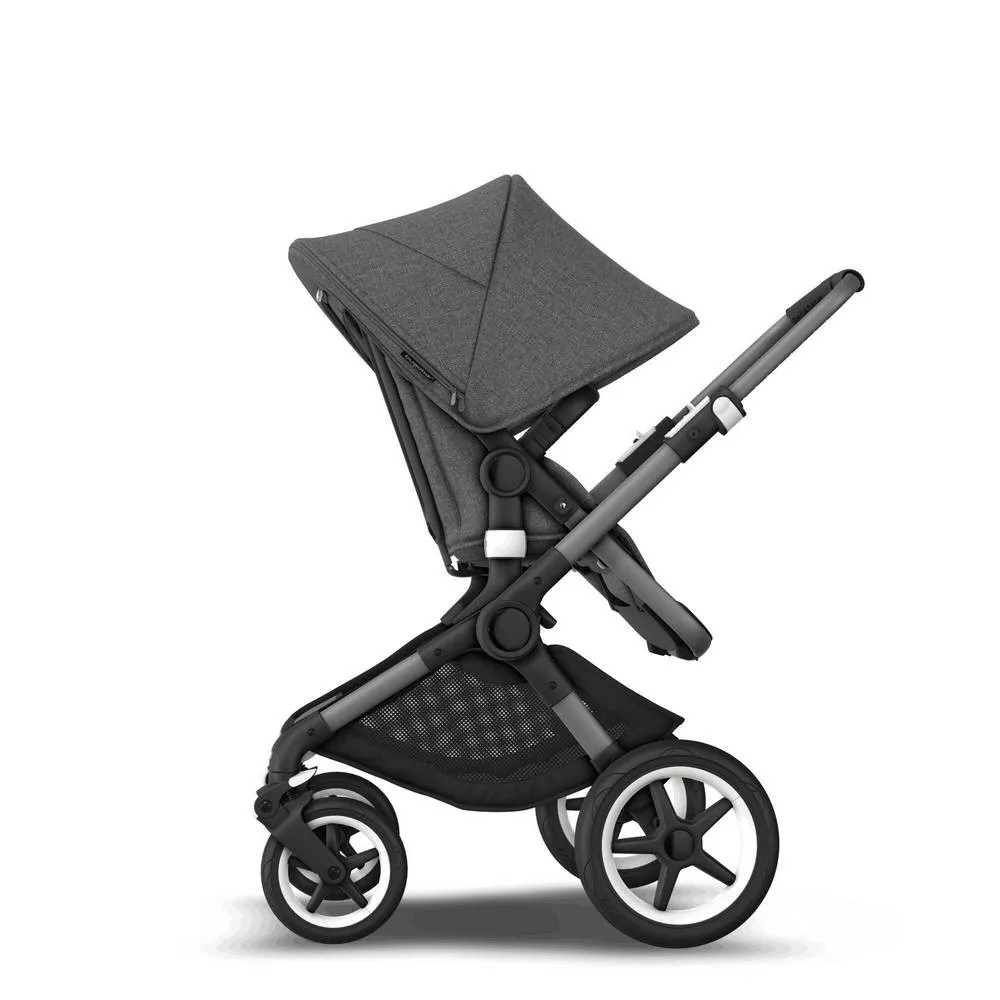 BUGABOO KOLICA DUO SISTEM FOX 3 COMPLETE GRAPHITE/GREY MELANG 