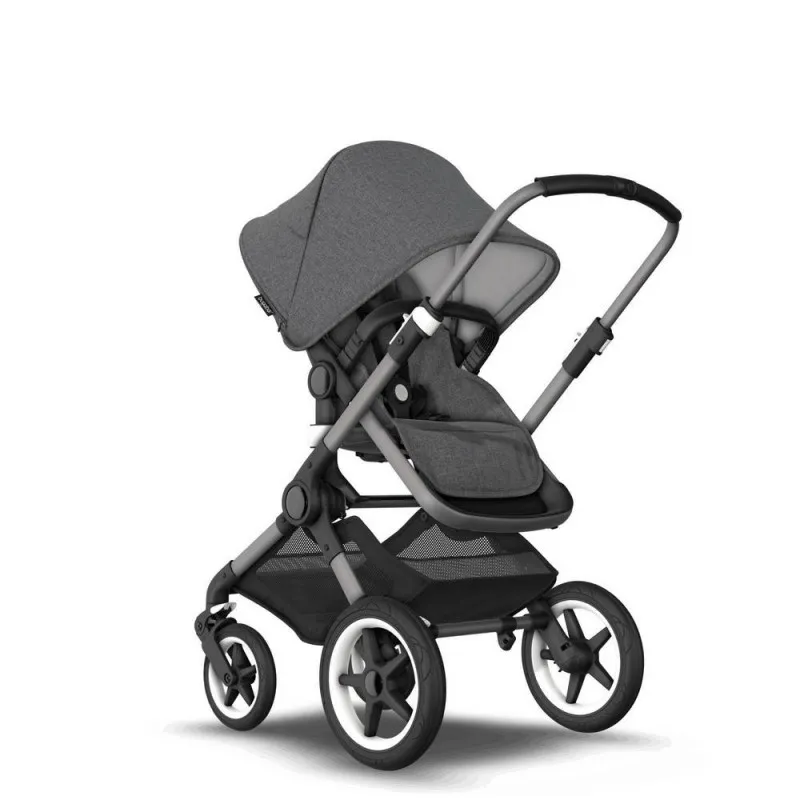 BUGABOO KOLICA DUO SISTEM FOX 3 COMPLETE GRAPHITE/GREY MELANG