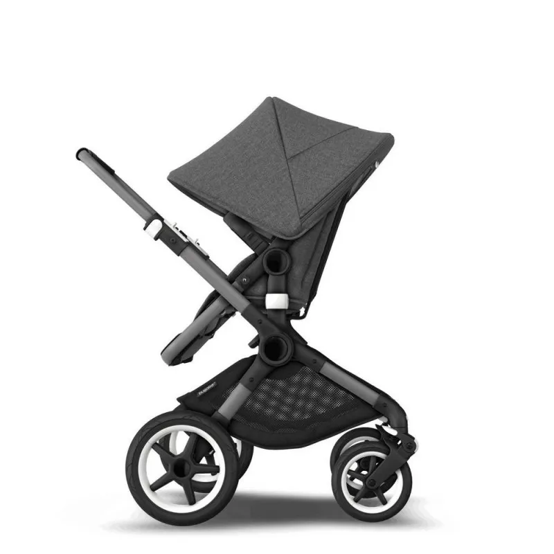 BUGABOO KOLICA DUO SISTEM FOX 3 COMPLETE GRAPHITE/GREY MELANG