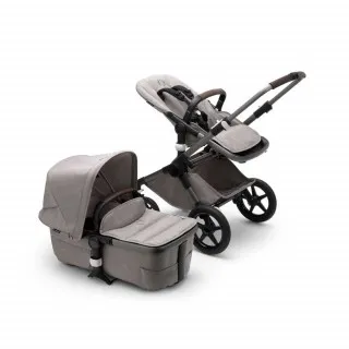 BUGABOO KOLICA DUO SISTEM FOX 3 MINERAL COMPLETE GRAPHITE/LIGHT GREY