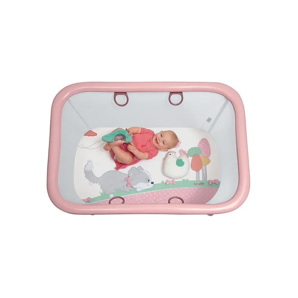BREVI SOFT PLAY OGRADICA ZA OGRU NINO NINA - PLAVO ROZE