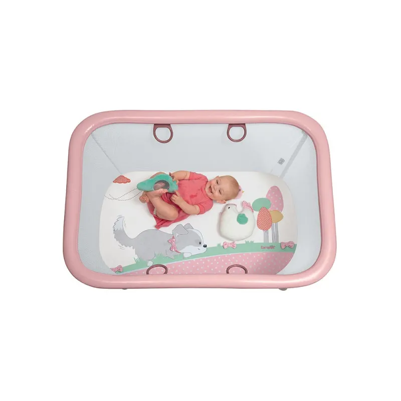 BREVI SOFT PLAY OGRADICA ZA OGRU NINO NINA - PLAVO ROZE