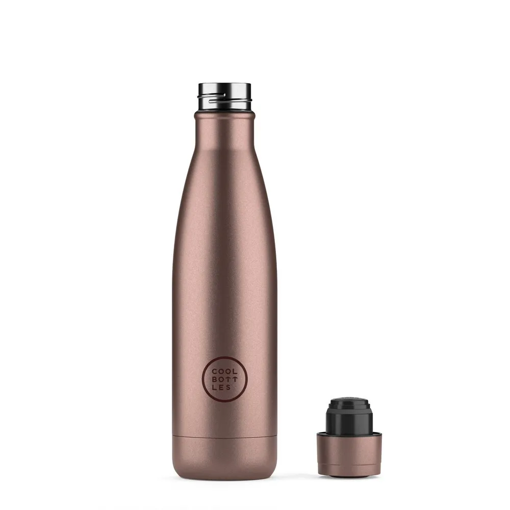 COOL BOTTLES TERMOS METALIK ROZE 500 ML 