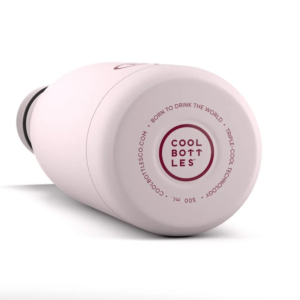 COOL BOTTLES TERMOS PASTEL ROZE 500 ML 