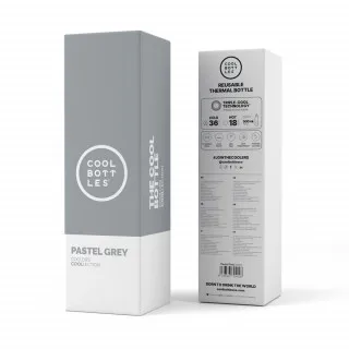 COOL BOTTLES TERMOS PASTEL SIVA 500 ML 