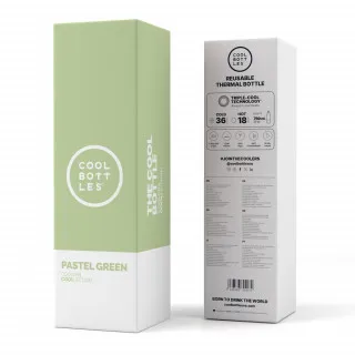 COOL BOTTLES TERMOS PASTEL ZELENA 750 ML 