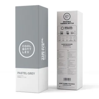 COOL BOTTLES TERMOS PASTEL SIVA 750 ML 