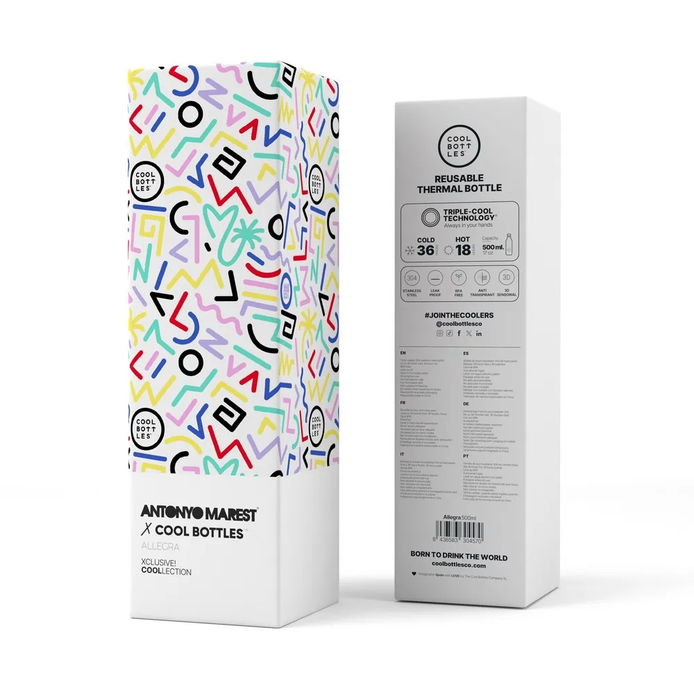 COOL BOTTLES TERMOS ANTONYO MAREST ALLEGRA 500 ML 
